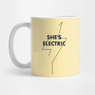 She's electric Mug